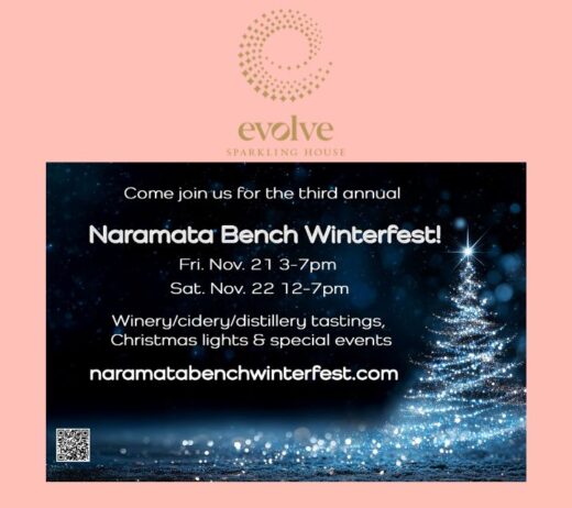 Naramata Bench Winterfest @ Evolve Sparkling House