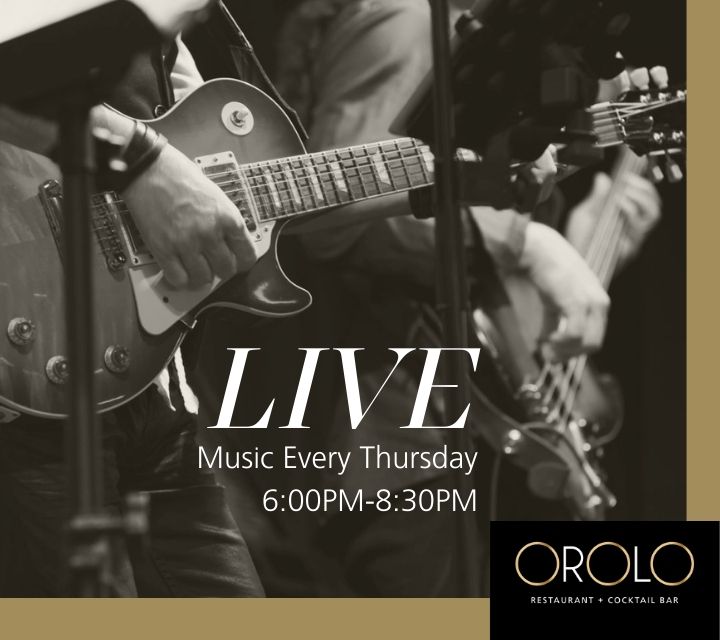 Live Music @ OROLO Restaurant + Cocktail Bar
