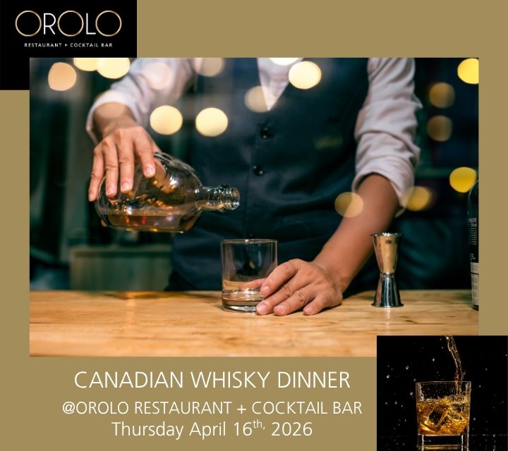 Canadian Whisky Dinner