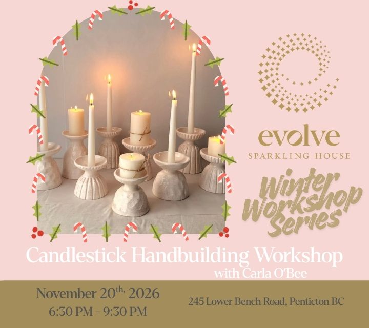 Candlestick Handbuilding Workshop with Carla O'Bee
