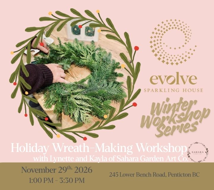 Holiday Wreath-Making Workshop with Lynette and Kayla of Sahara Garden Art Co.